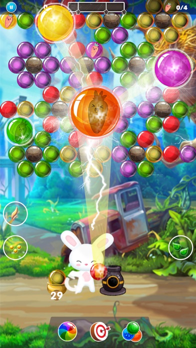 泡泡兔子大作战-消除球球休闲游戏 screenshot 2