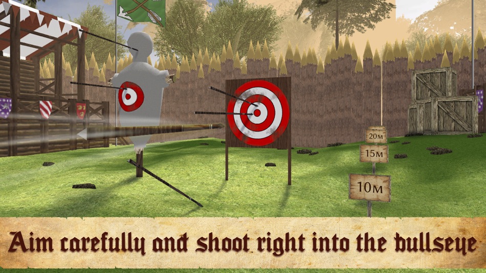 #2. Medieval Archery Big Contest (iOS) 由: Tayga Games OOO