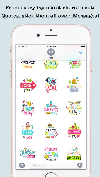 Inspirational Funny Dooodle Quotes & Stickers screenshot-3