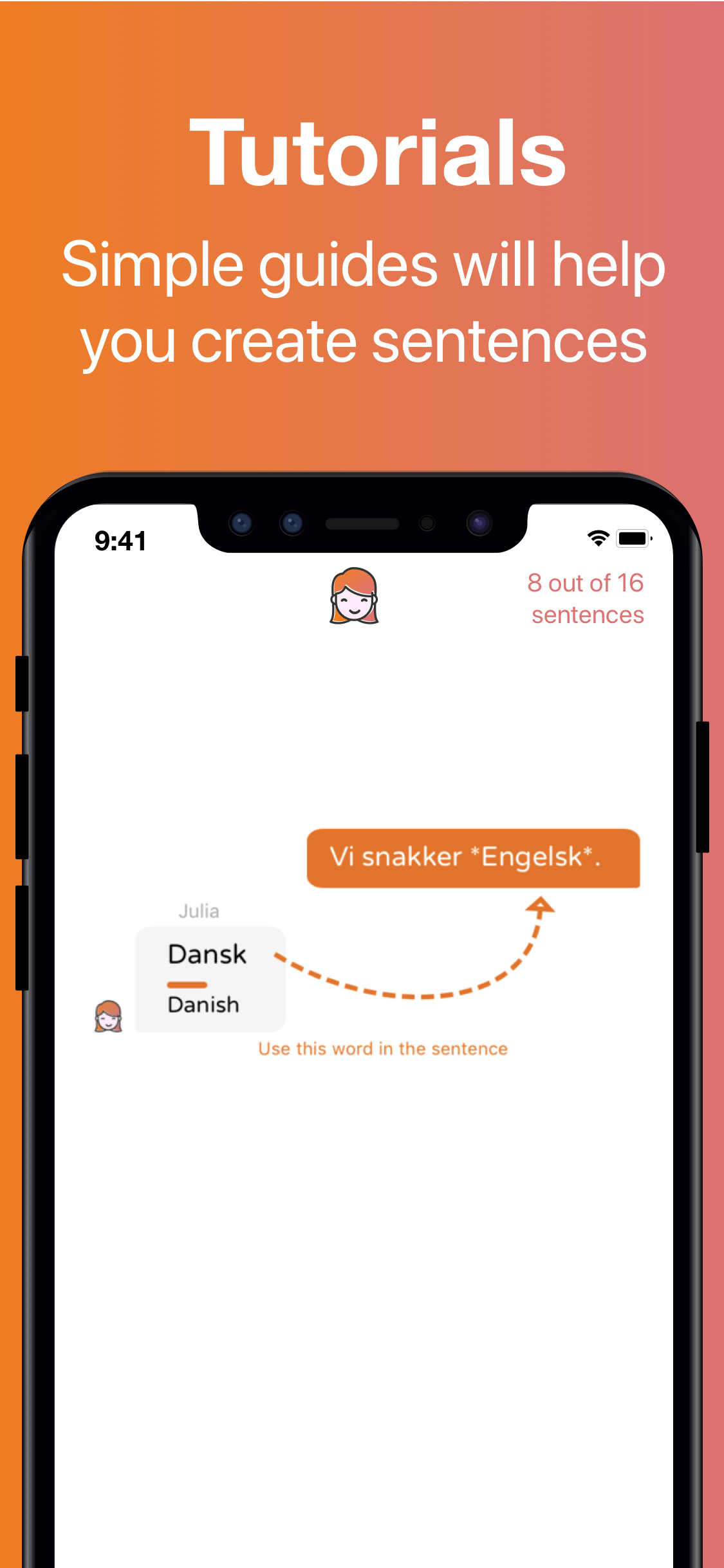 Speak Danish: Talking Ninja