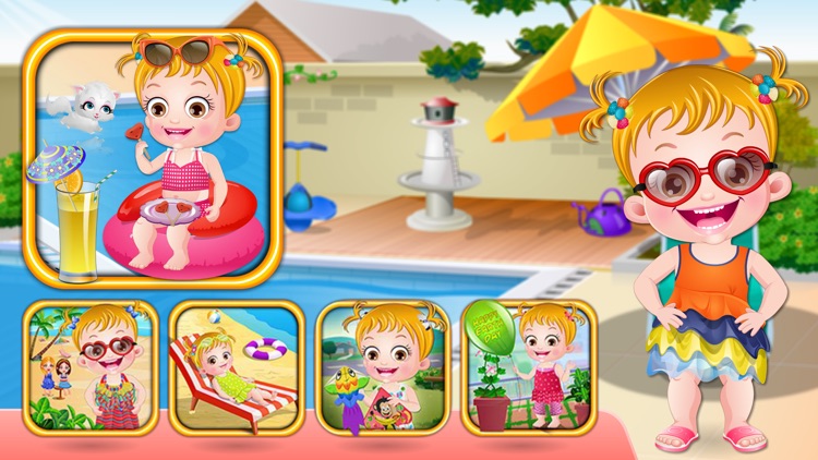 Baby Hazel Summer Fun
