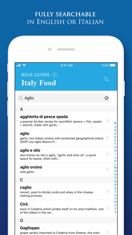 Italy Food by Blue Guides screenshot-4
