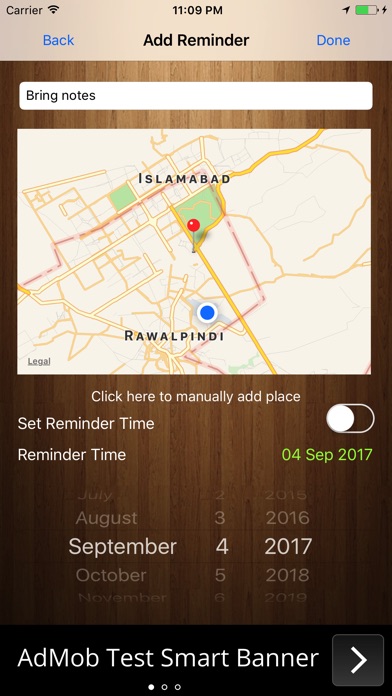 GPS Reminder Navigation screenshot 4