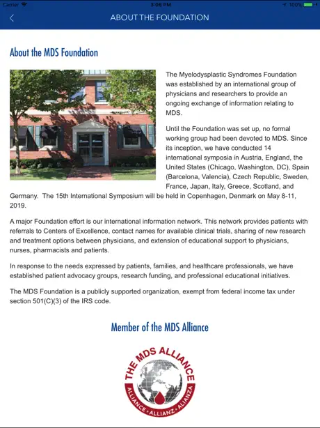 MDS Foundation, Inc.