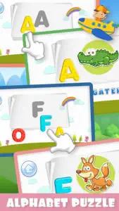 ABC Alphabet & Puzzle Learning screenshot #4 for iPhone