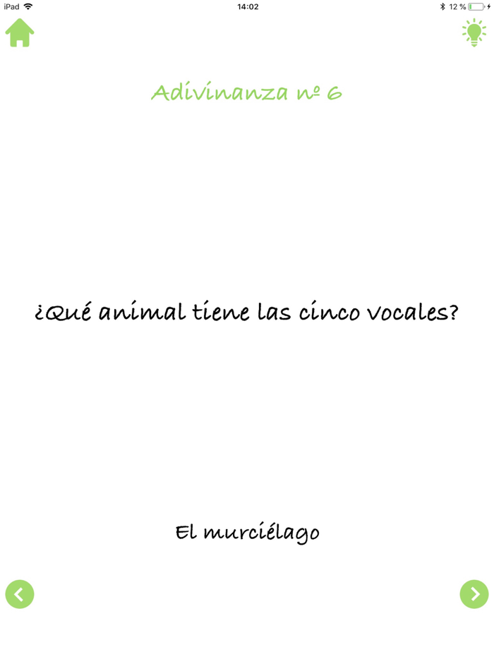 The riddles and guessing games