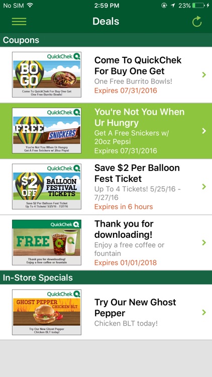 QuickChek Deals screenshot-3