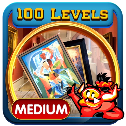 Art Museum Hidden Objects Game Icon