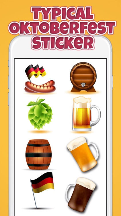 Typical Oktoberfest Sticker