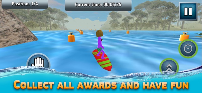 Stickman Surfboard Sports Race(圖4)-速報App