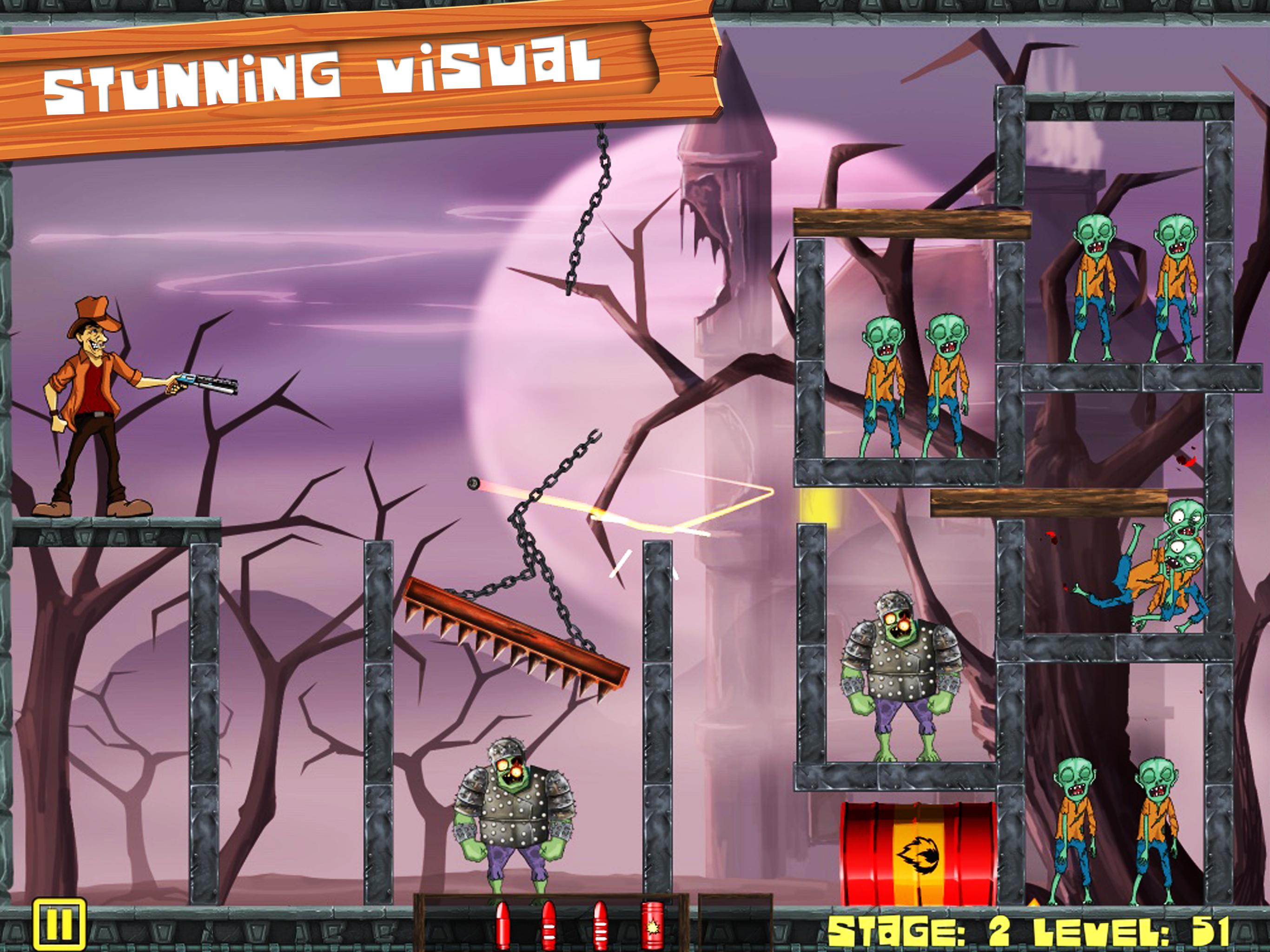Skill Shooter-Hunt The Zombies screenshot 6