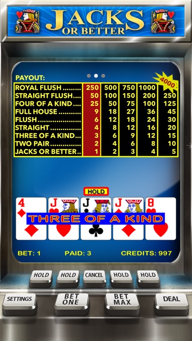 Video Poker Casino - Card Gameのおすすめ画像2