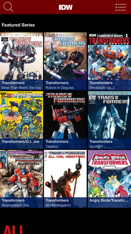 Transformers Comics
