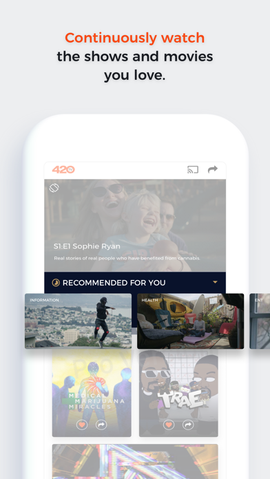 420TV - Watch Shows and Movies iPhone screenshot 5 - Entertainment app