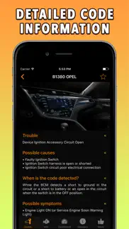 opel app iphone screenshot 2