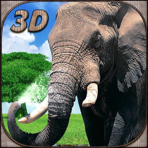 Elephant 3D Simulator – Enjoy City Rampage with Wild Animals icon