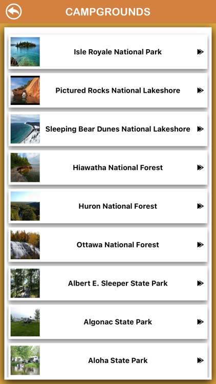 Michigan National Parks