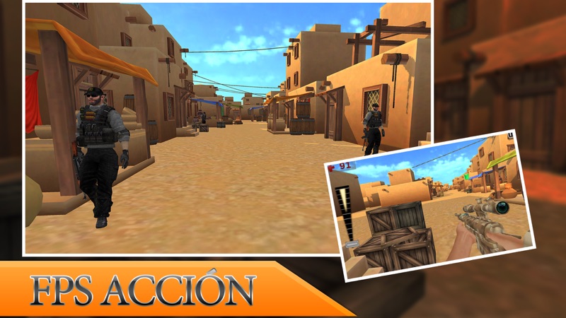 FPS Sniper Commando IGI Acción screenshot 2