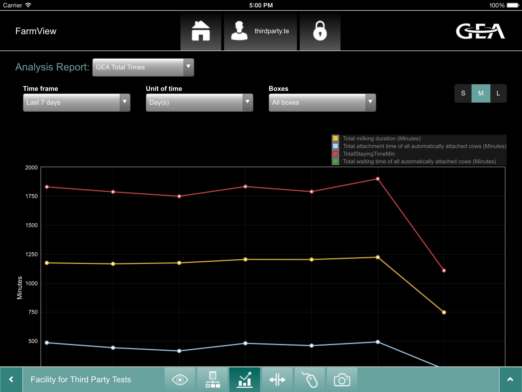 GEA FarmView screenshot 2