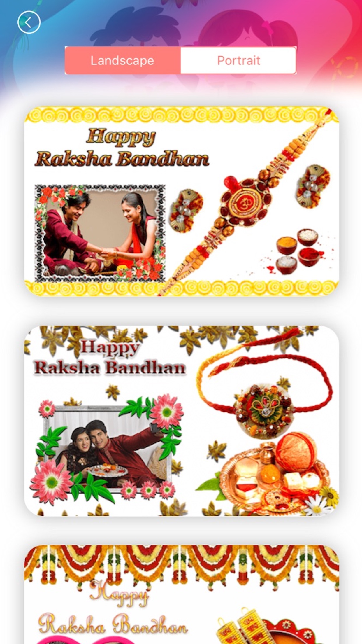 Raksha Bandhan Photo Frame screenshot 4