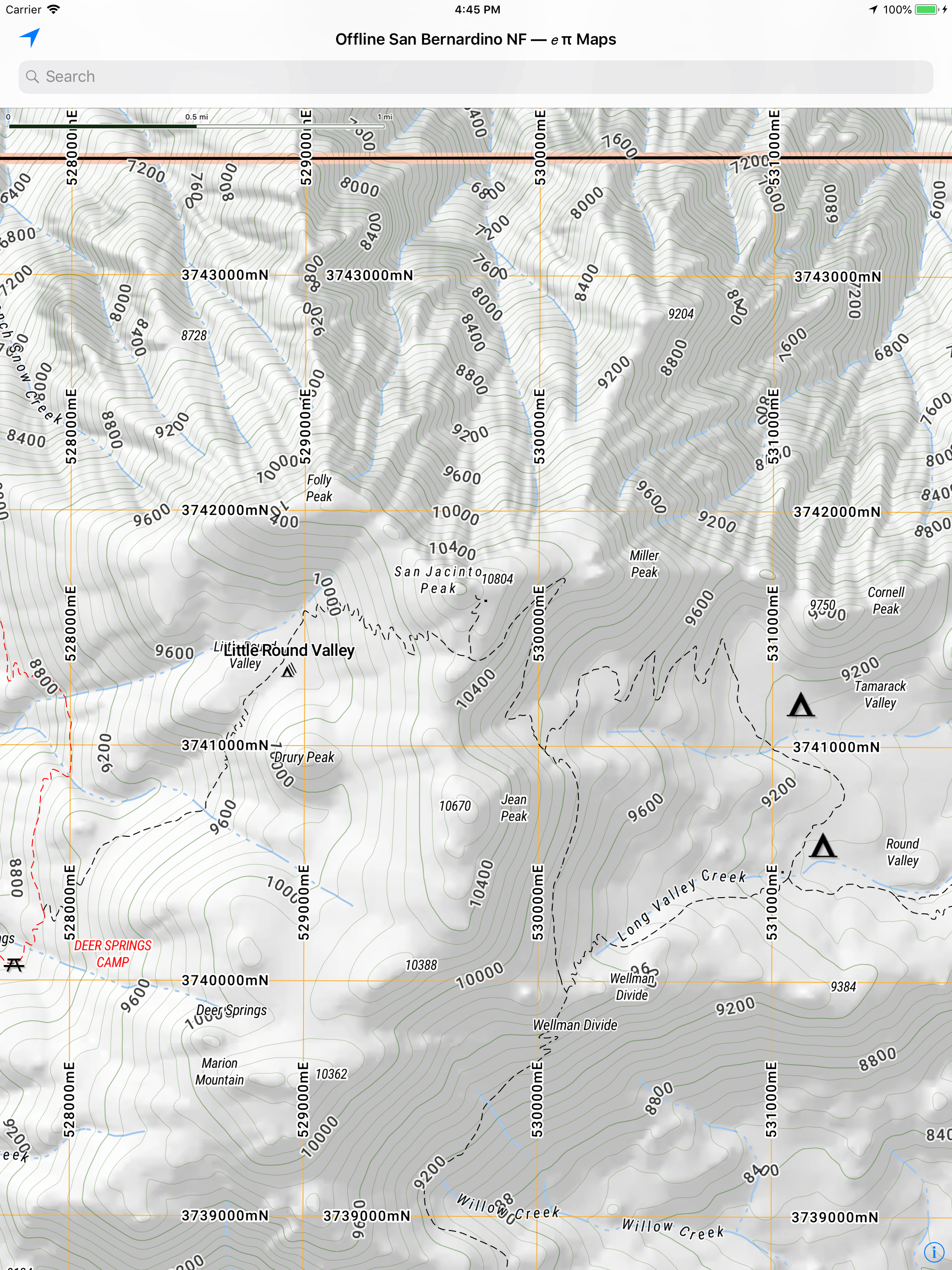 Offline San Bernardino NF