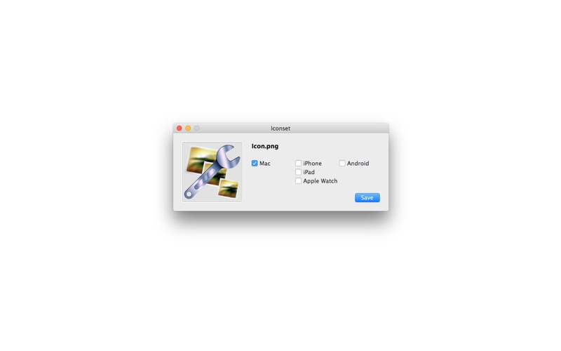 Screenshot #1 pour Iconset for Xcode