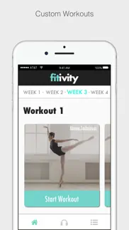 ballet training iphone screenshot 1