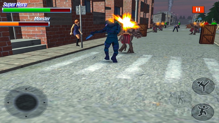 Super Hero Fight in City screenshot-3