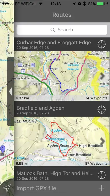 Peak District Maps Offline screenshot 2 of 10