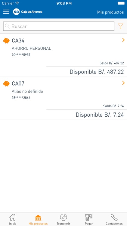 Banca Móvil CA