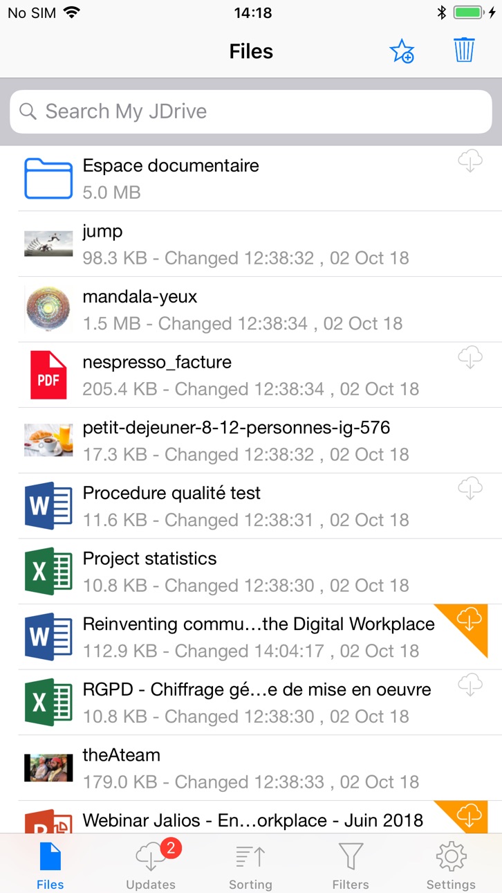 iPhone screenshot