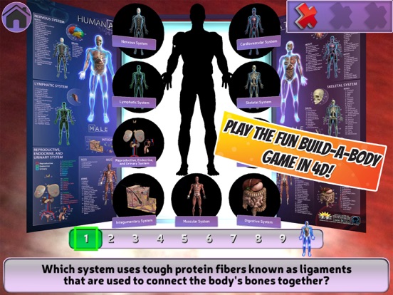 Screenshot #6 pour Popar Human Anatomy