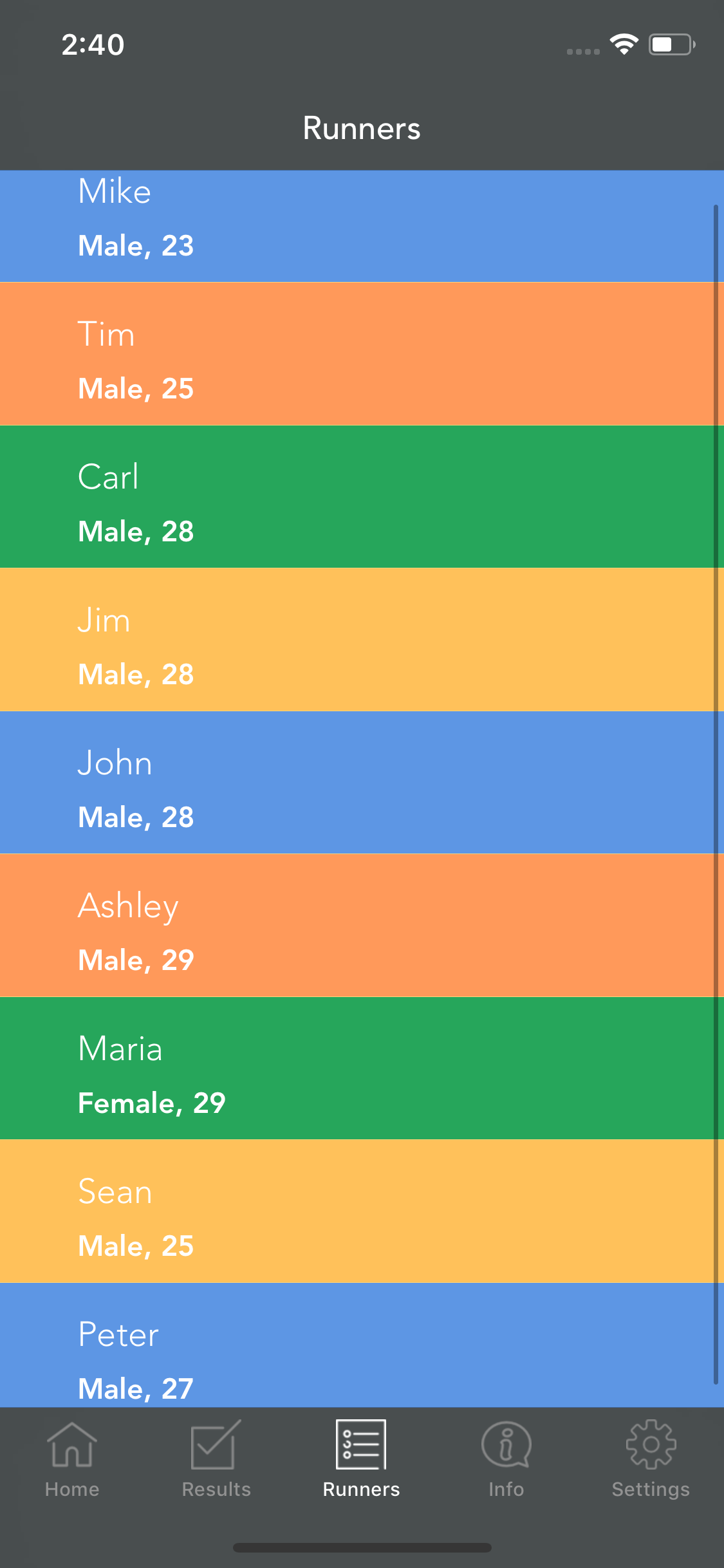 Multi Stage VO2 max Beep Test screenshot 3
