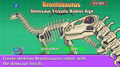 Brontosaurus Dinosaur Fossils Robot Age screenshot 2