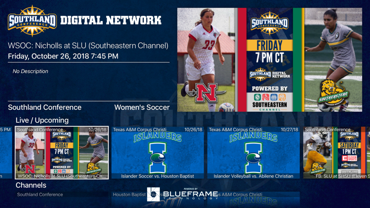 Screenshot #1 pour Southland Conference Network