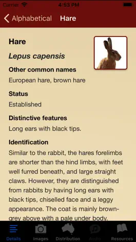 Game screenshot Field Guide to Pest Animals hack
