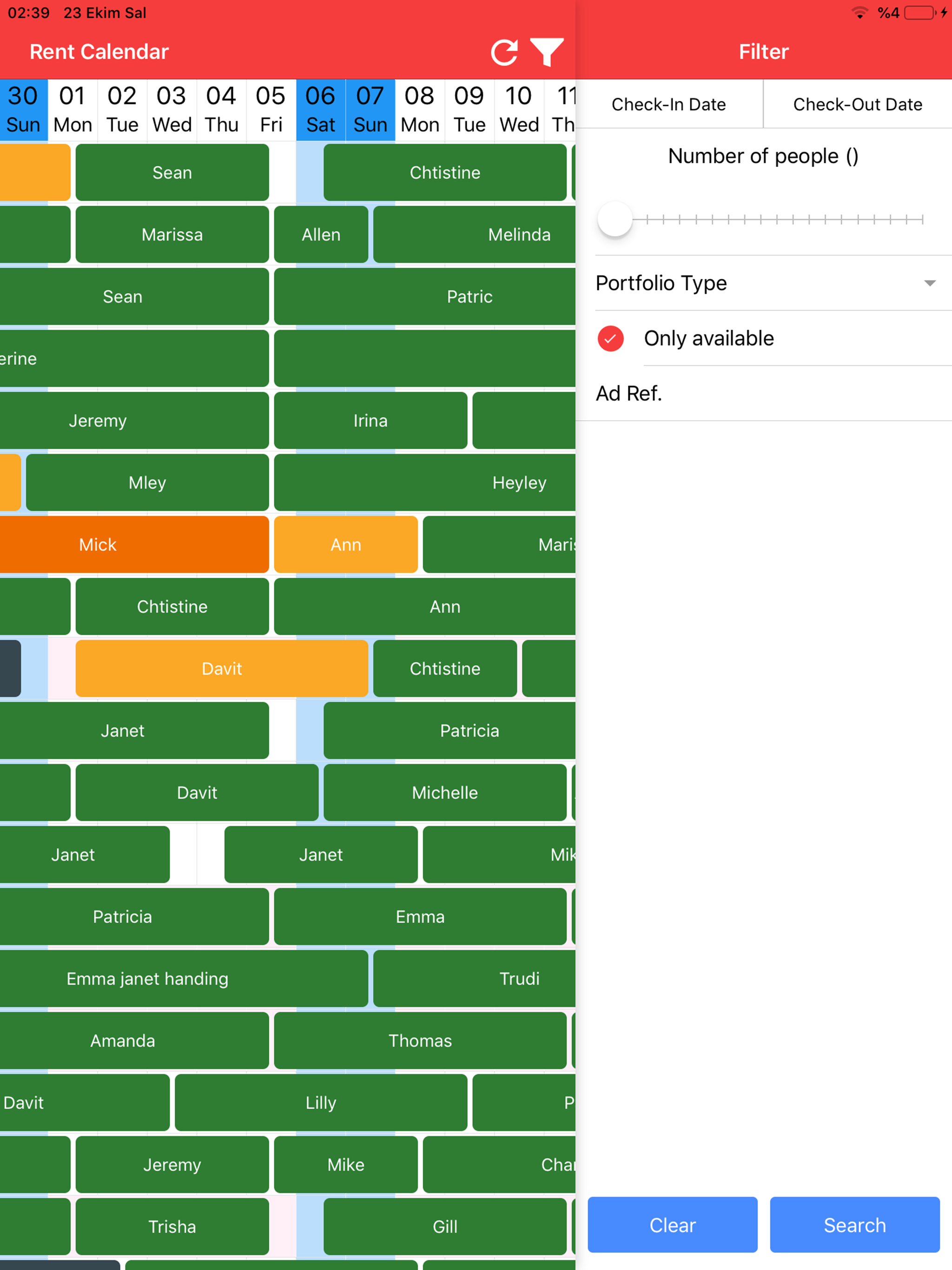 Rent Calendar screenshot 13