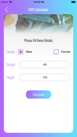 Game screenshot BMI & Calorie Calculator apk