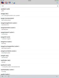 Samisk ordbok ipad bilder 2
