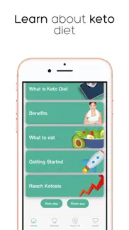 keto food - low carb ketodiet iphone screenshot 2
