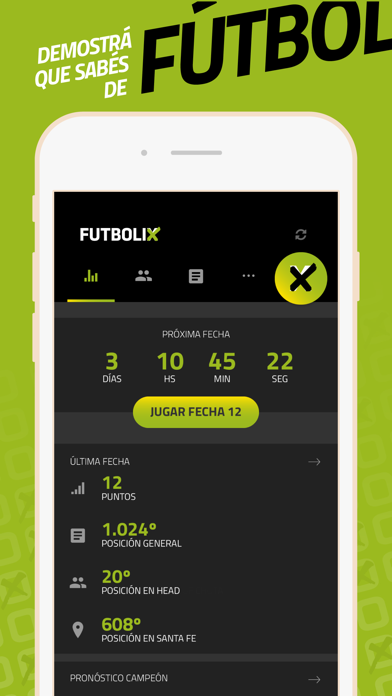 Futbolix screenshot 2