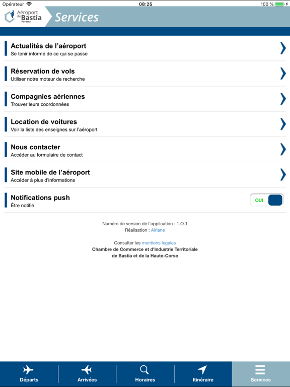 Screenshot #6 pour Aéroport Bastia