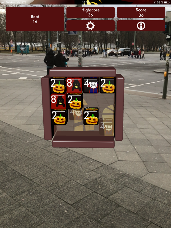 2048 3D AR iPad screenshot