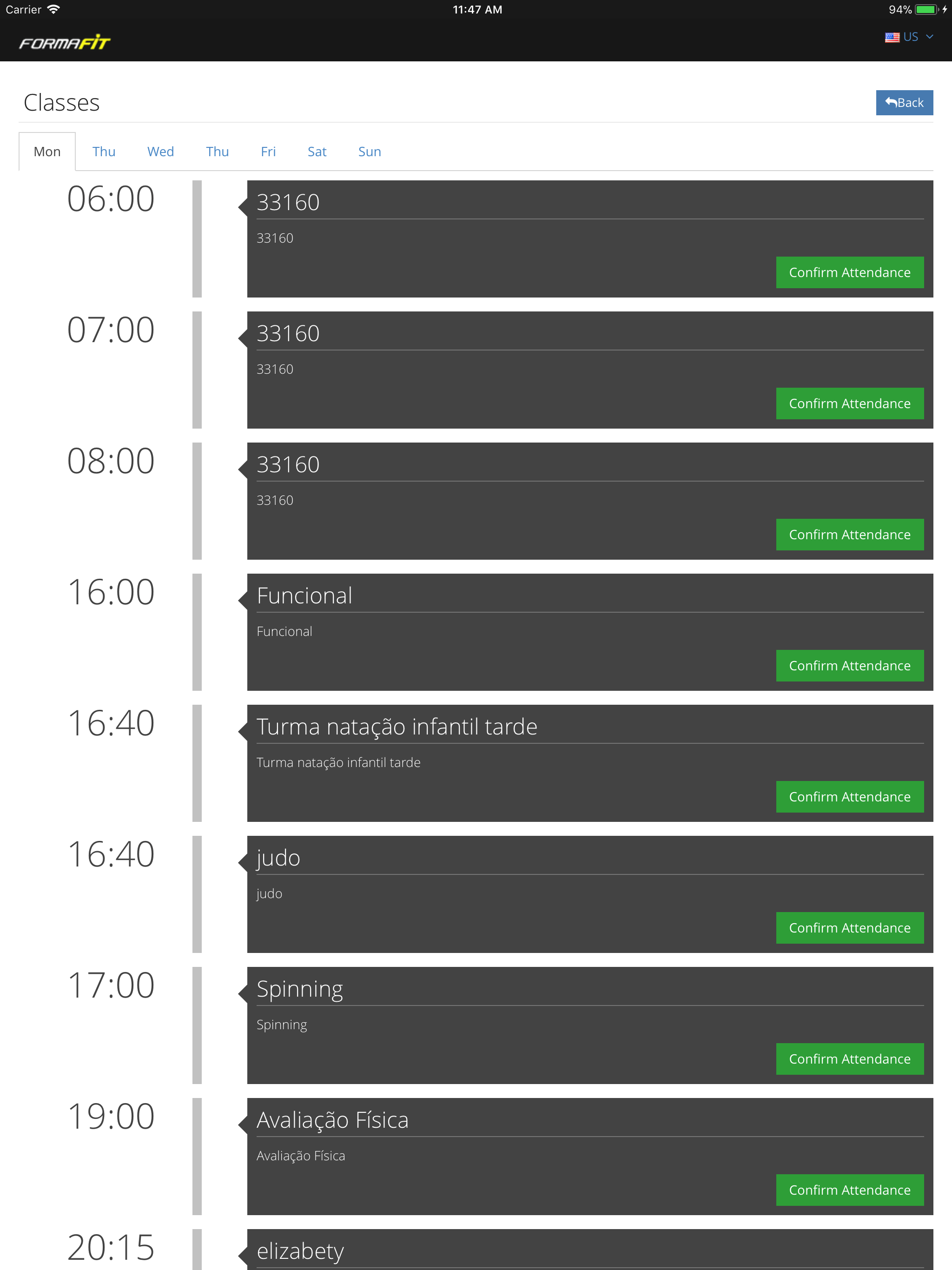 Forma Fit Academia screenshot 10