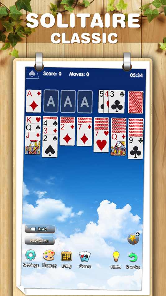 #3. Solitaire Classic ◆ Card Game (iOS) 由: 媛丽 王