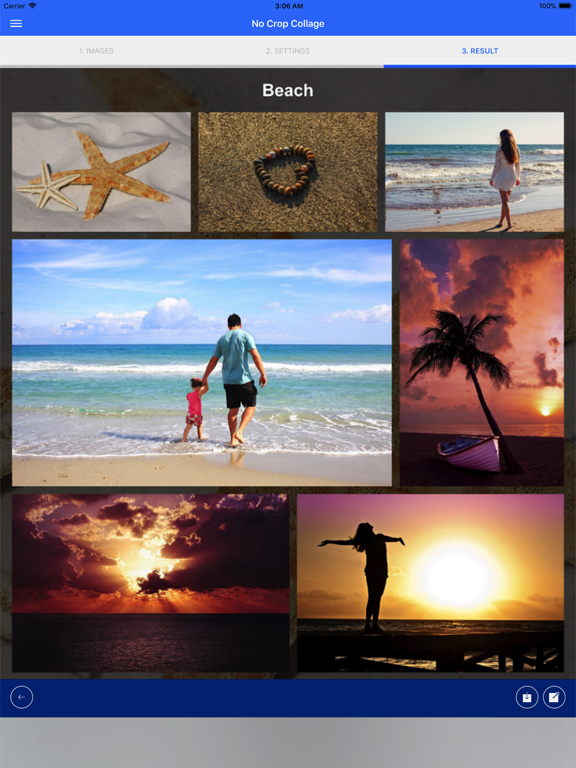 Screenshot #4 pour No Crop Collage