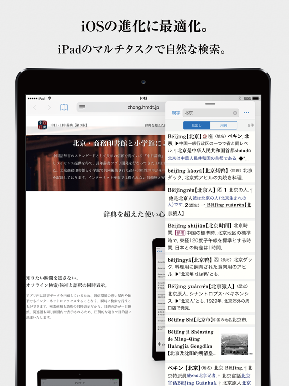 中日・日中辞典【第3版】 iPad screenshot