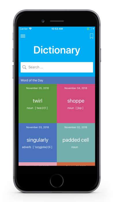 MBox Dictionary English screenshot 2