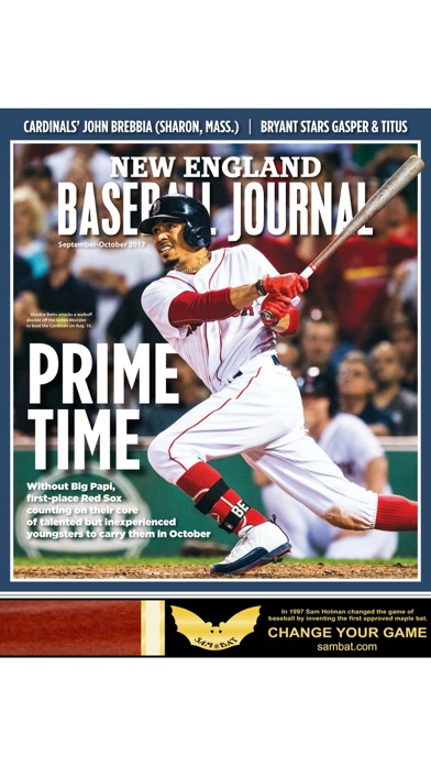 Screenshot #1 pour New England Baseball Journal