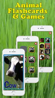 play & learn animal flashcards iphone screenshot 1